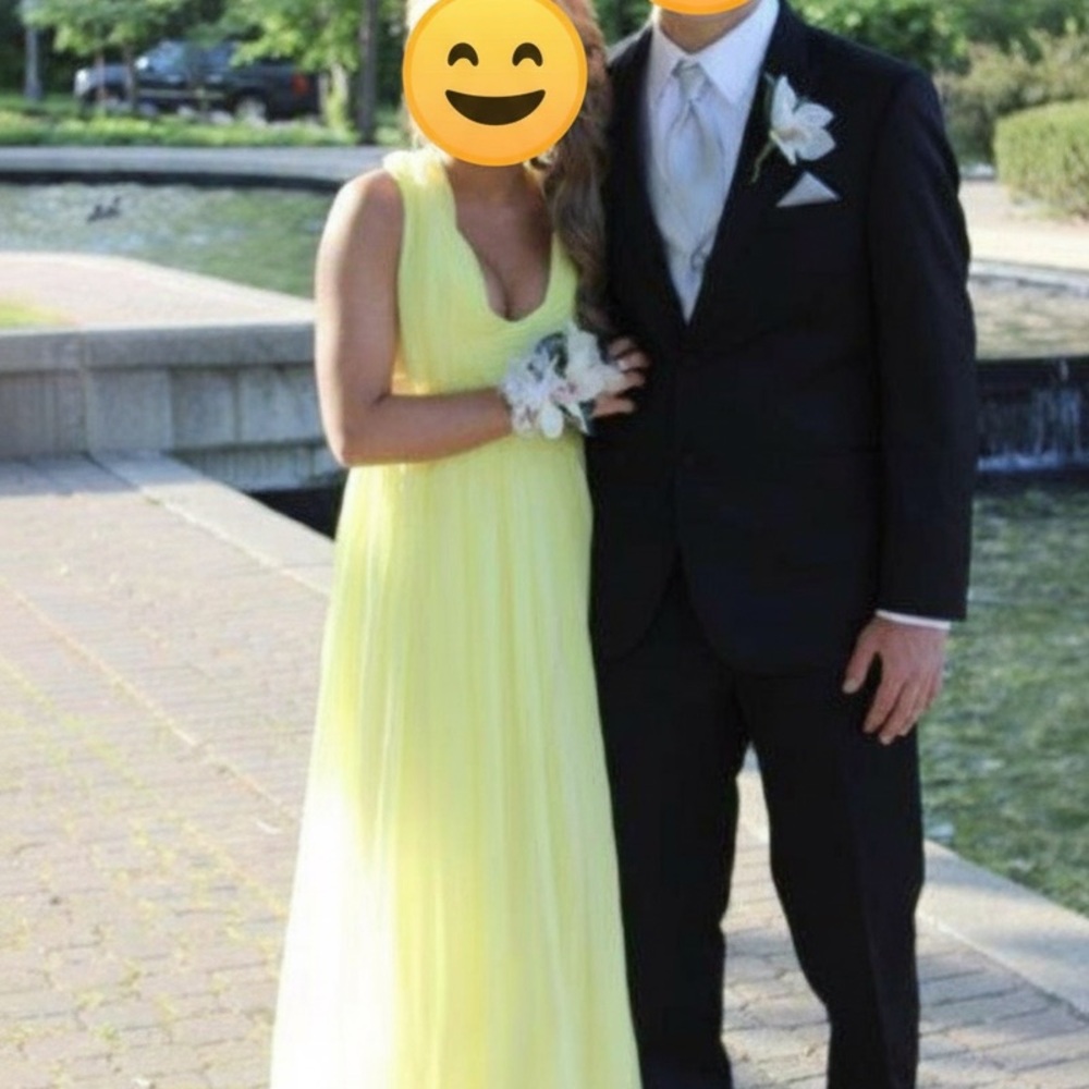 Elegant Yellow Gown